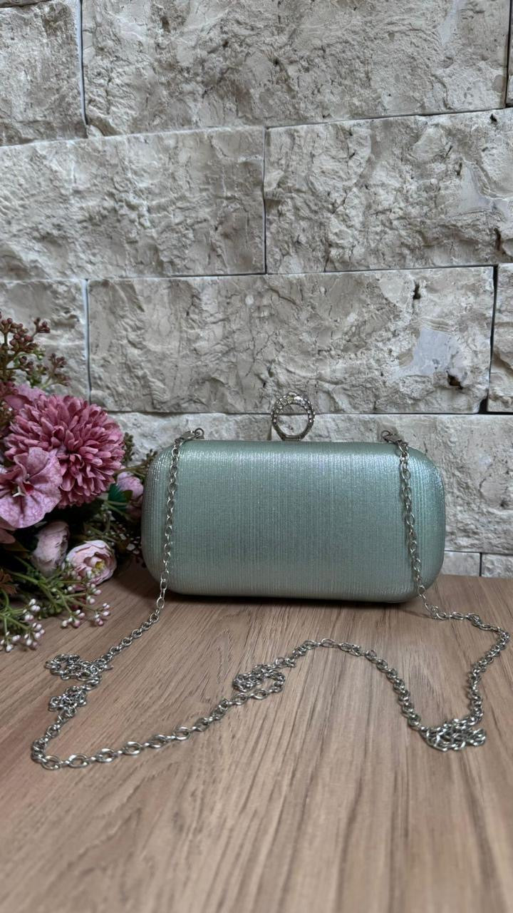 Bolsa Clutch de Festa Safira