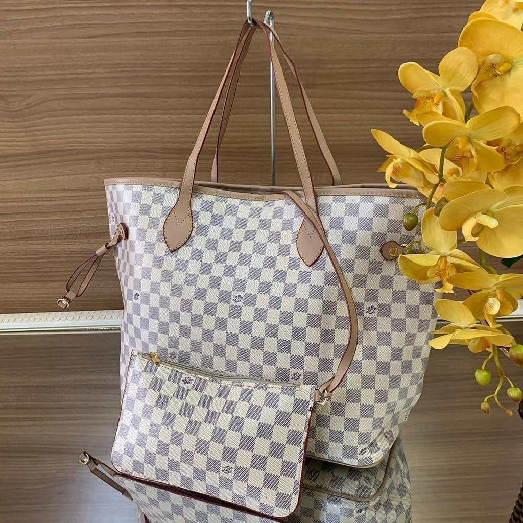 Bolsa Louis Vuitton NeverFull - Kit 2 em 1