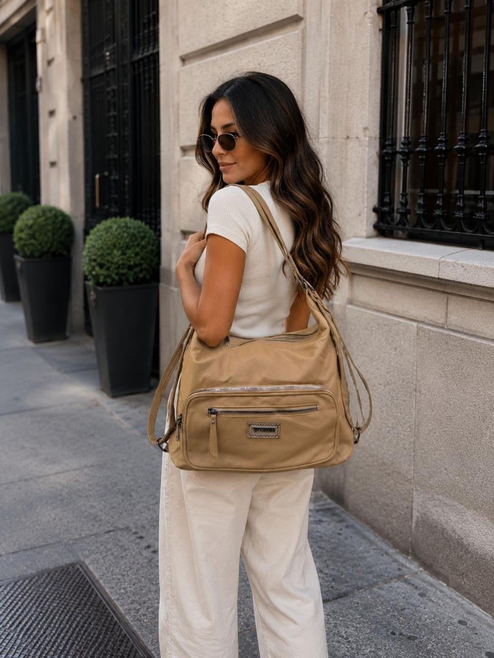 Bolsa Mochila Gucci 2 em 1