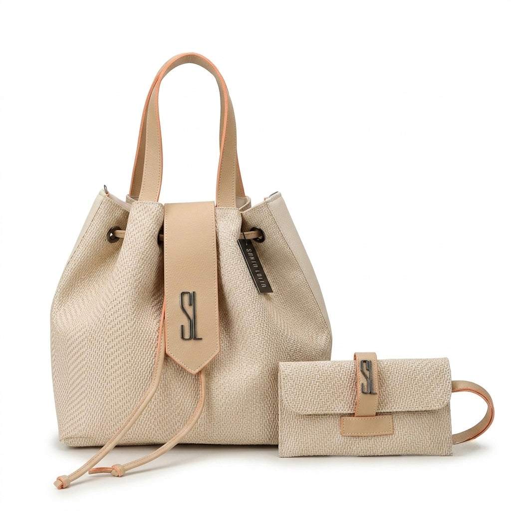 Duo Santa Lolla Sienna Bolsa + Carteira