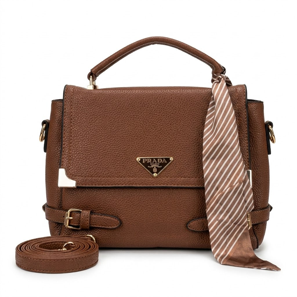 Bolsa Prada Milano com Lenço