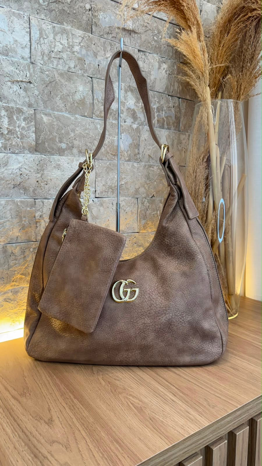 Bolsa de Ombro + Carteira Gucci Evidence