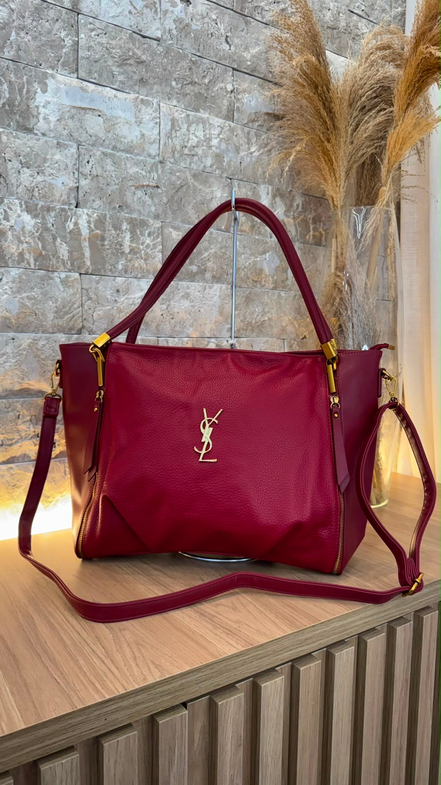 Bolsa Hobo YSL Mônaco + brinde