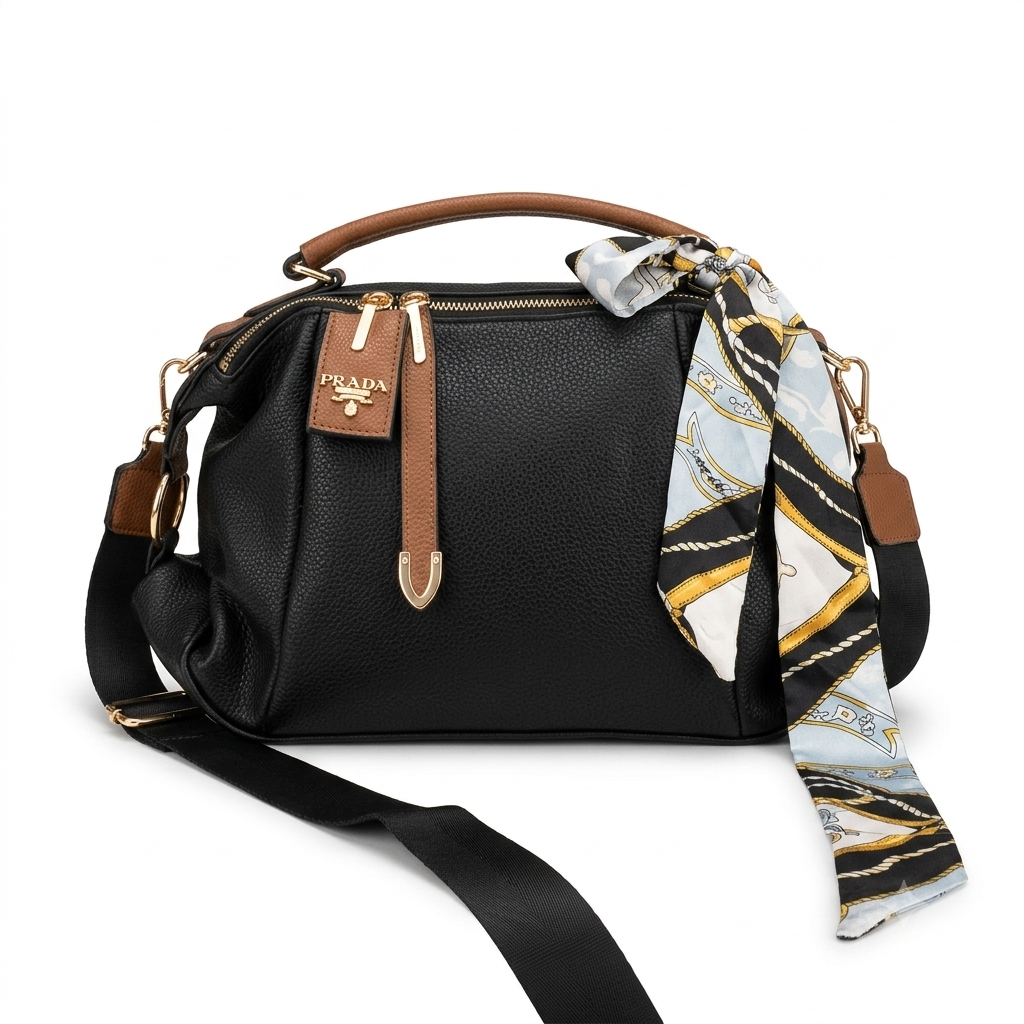Bolsa Prada Firenze com Lenço