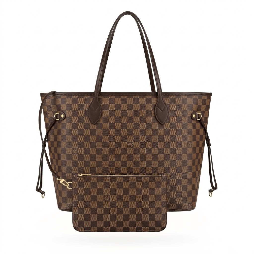 Bolsa Louis Vuitton NeverFull - Kit 2 em 1