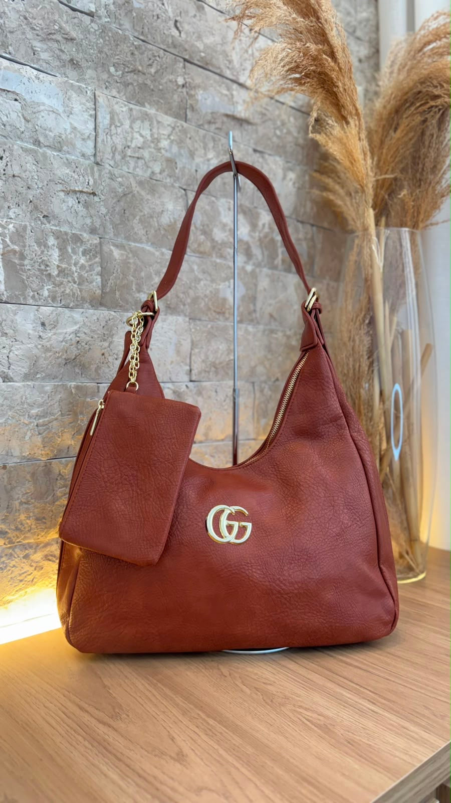 Bolsa de Ombro + Carteira Gucci Evidence