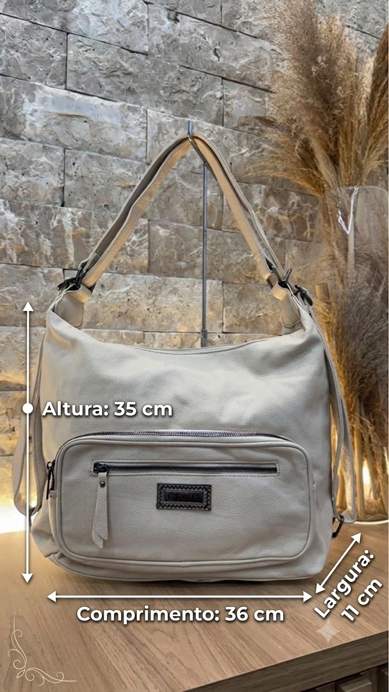 Bolsa Mochila Milano Gucci 2 em 1