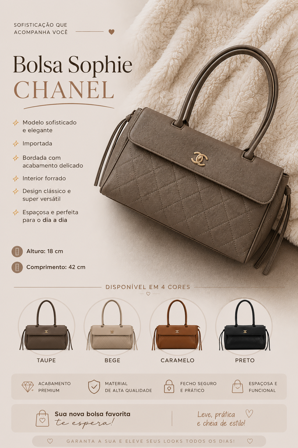 Bolsa Sophie Chanel