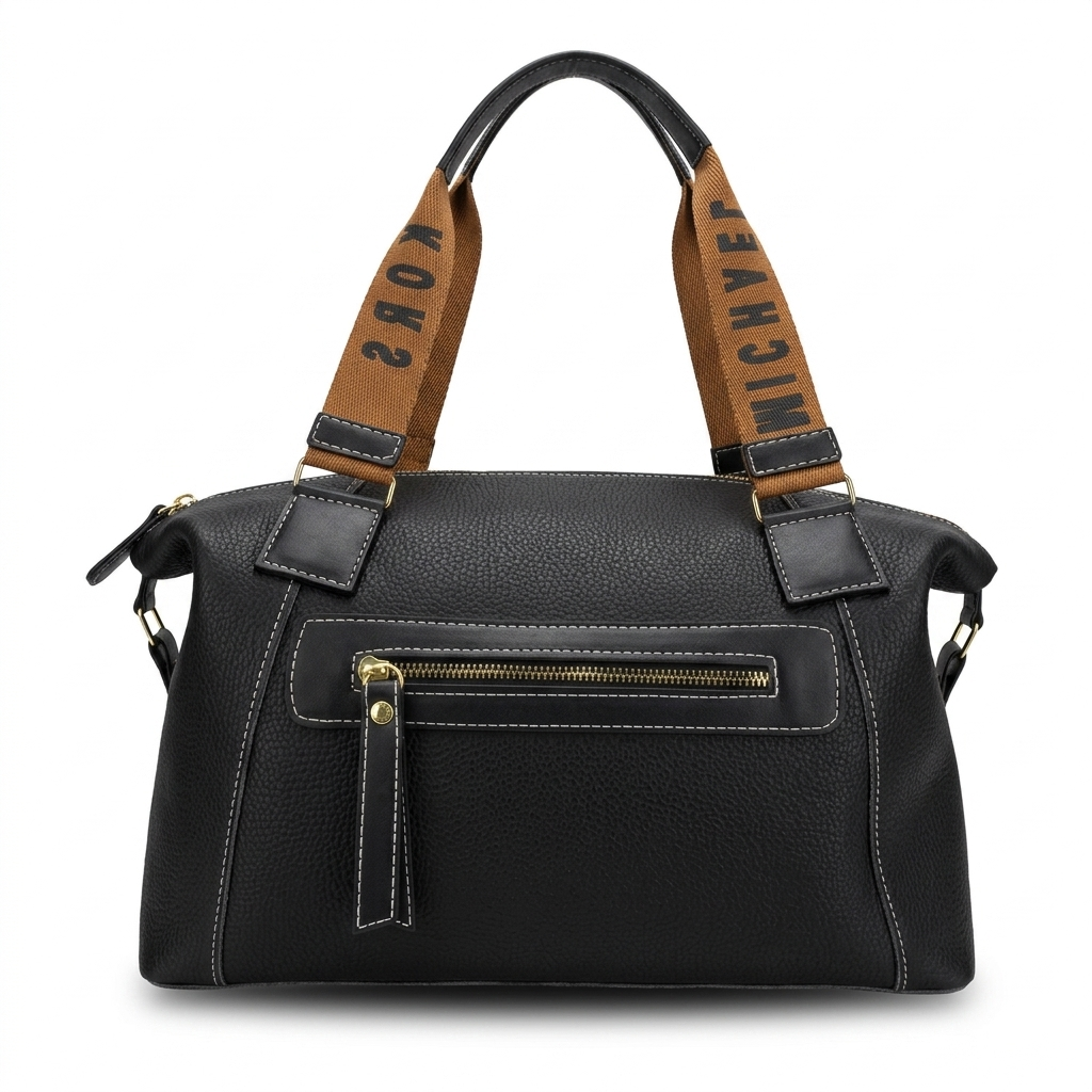 Bolsa Baú Grande Michael Kors Alça Logomania