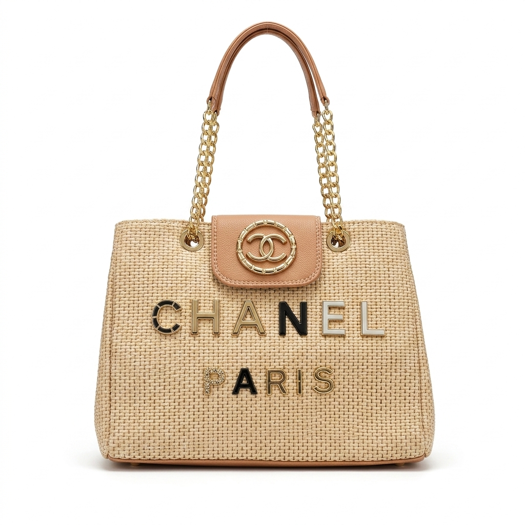 Bolsa Tote Chanel Trançada