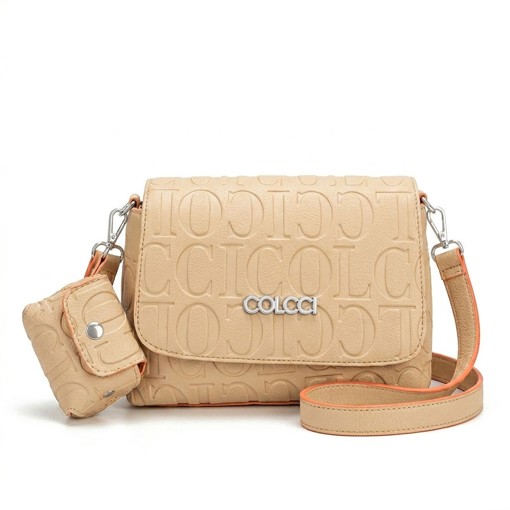Bolsa Colcci + Mini Bag Chaveiro