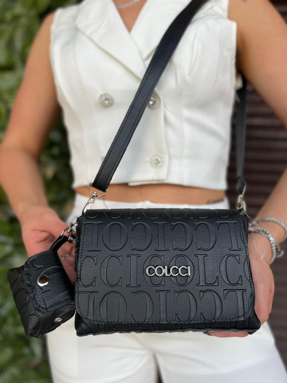 Bolsa Colcci + Mini Bag Chaveiro