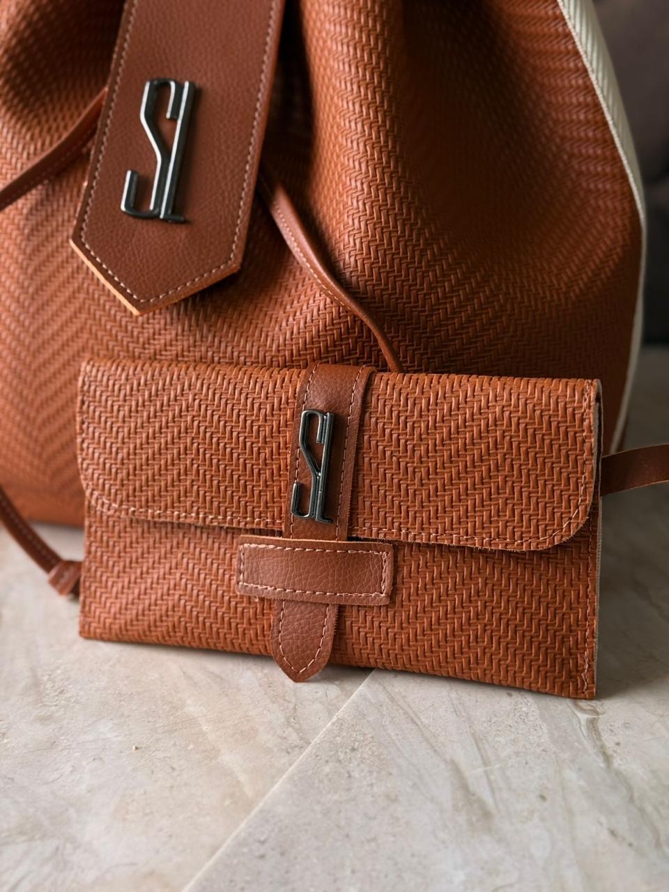 Duo Santa Lolla Sienna Bolsa + Carteira
