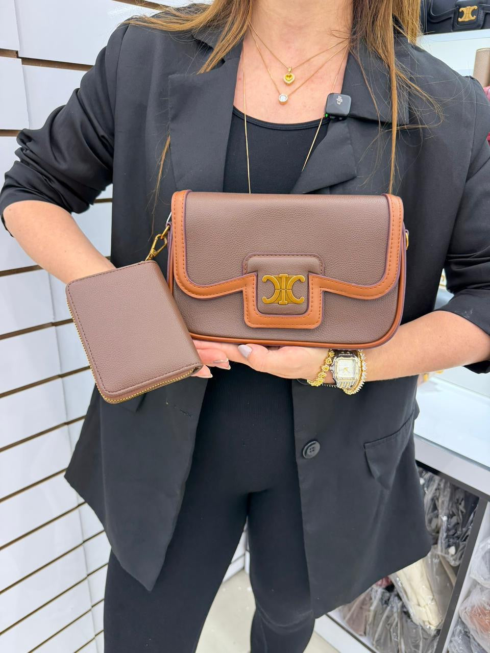 Bolsa Celine + Porta Cartão