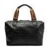 Bolsa Baú AREZZO Megan Couro Crocodilo e Alça Logotipada