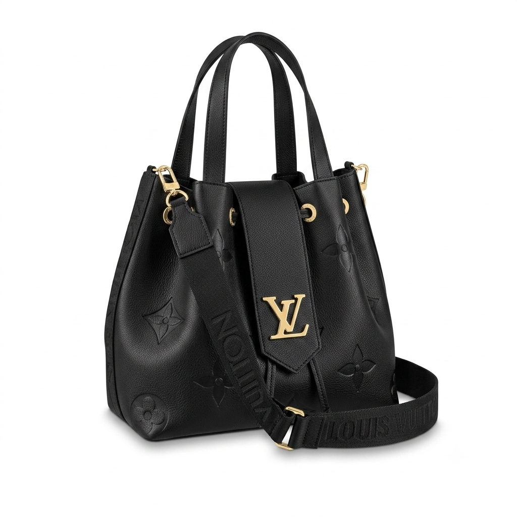 Bolsa Bucket Couro Louis Vuitton