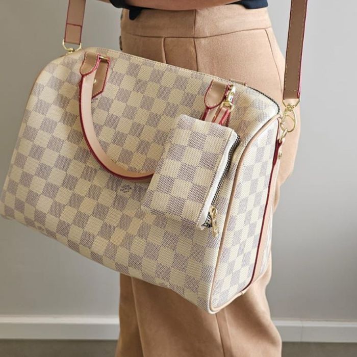 Bolsa Baú Louis Vuitton Classic com Mini Bag