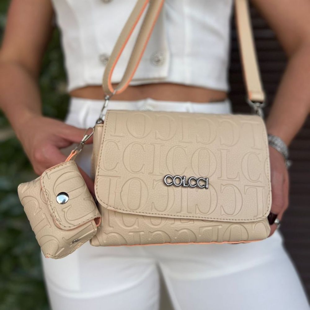 Bolsa Colcci + Mini Bag Chaveiro