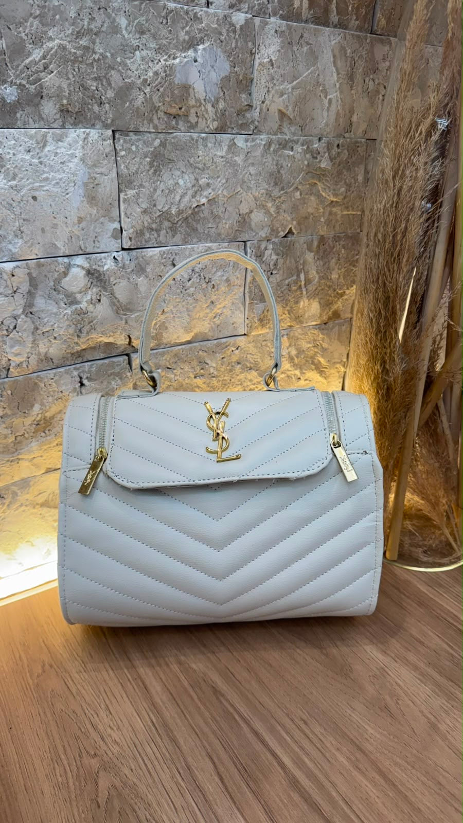 Baú YSL Chevron