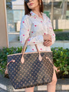Bolsa Louis Vuitton NeverFull - Kit 2 em 1