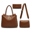 Kit Arezzo Croco Gold 3 em 1