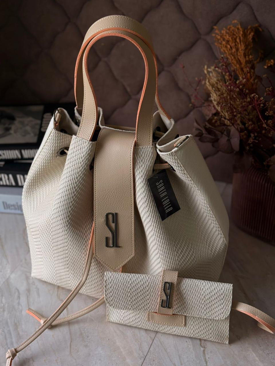 Duo Santa Lolla Sienna Bolsa + Carteira