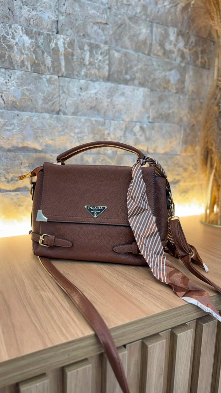 Bolsa Prada Milano com Lenço