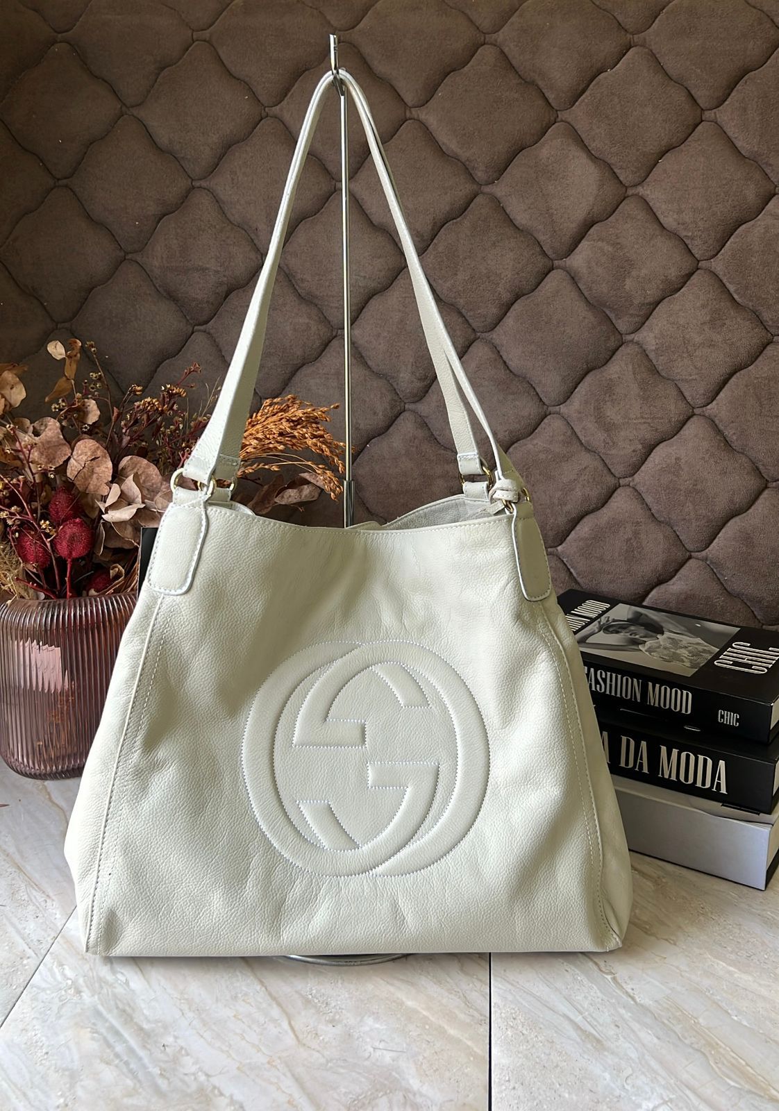Bolsa Hobo Gucci de Couro Premium