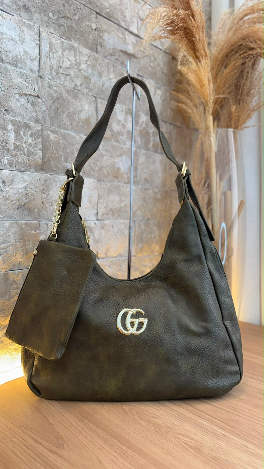 Bolsa de Ombro + Carteira Gucci Evidence