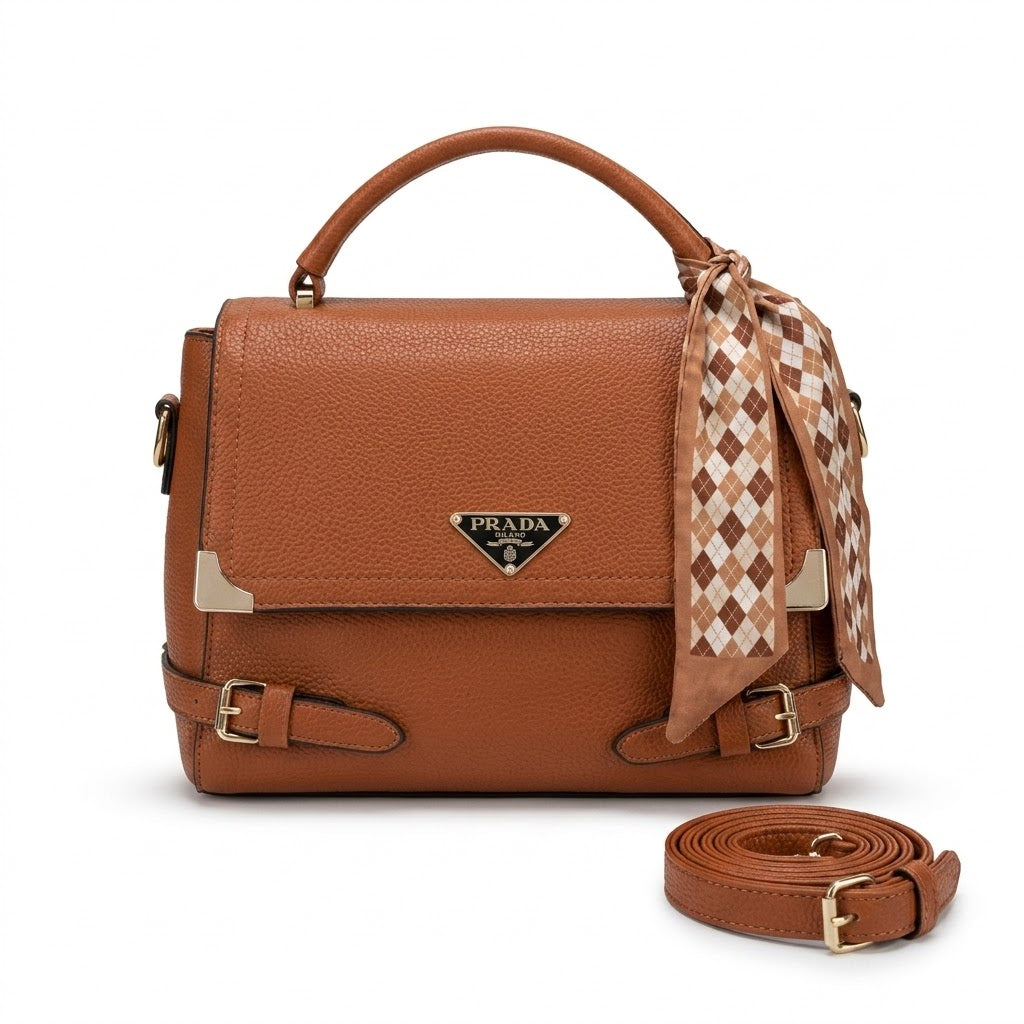 Bolsa Prada Milano com Lenço