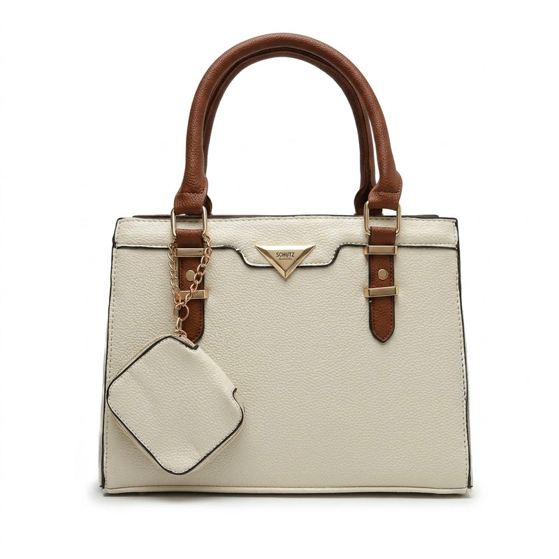 Bolsa Schutz Bi-Color com Porta Moedas