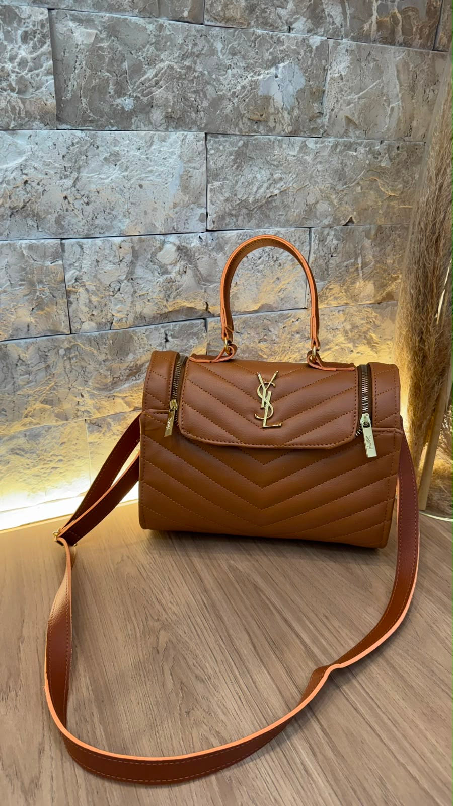 Baú YSL Chevron