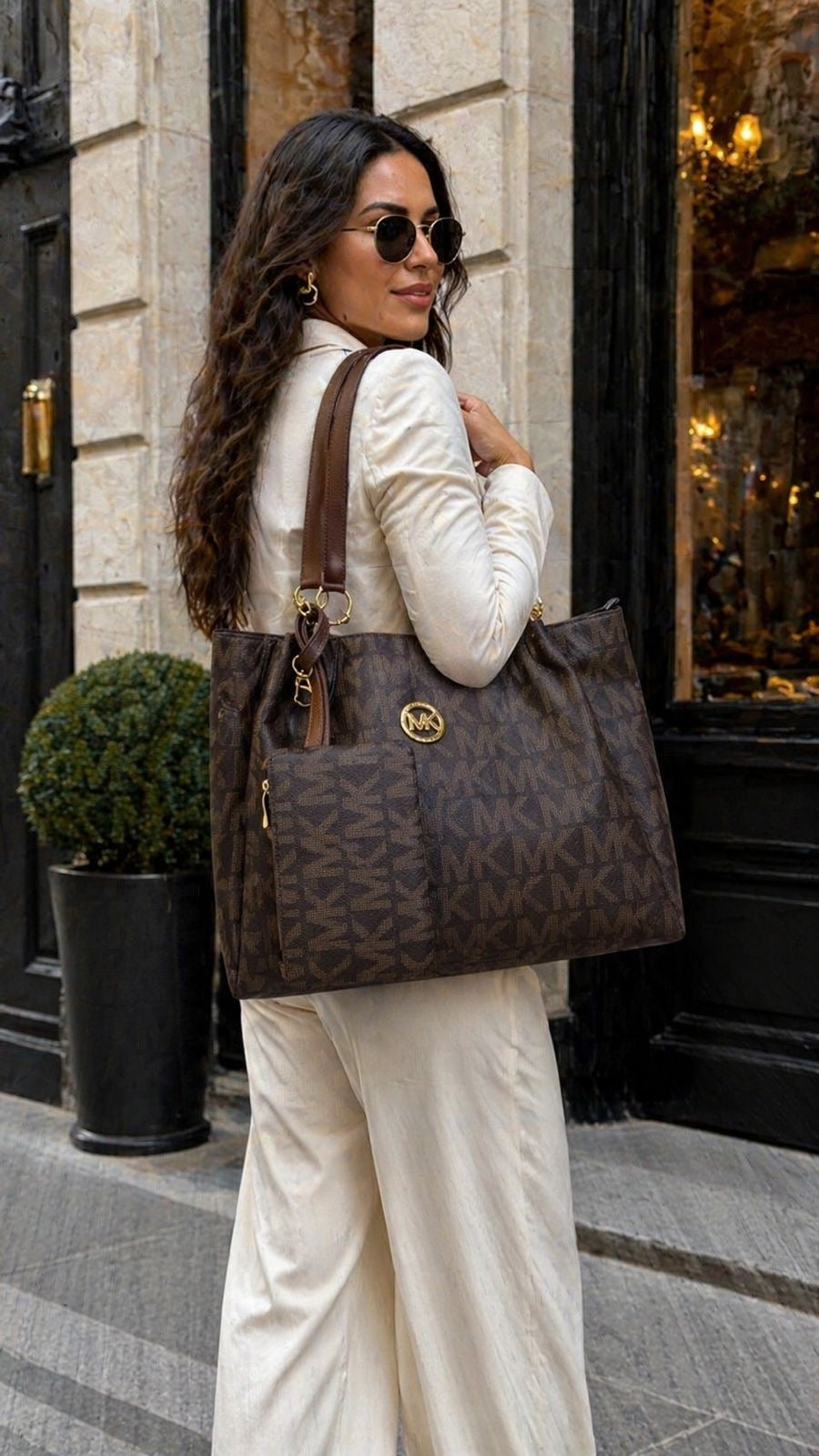 Bolsa Tote de Ombro Michael Kors Urban + Carteira