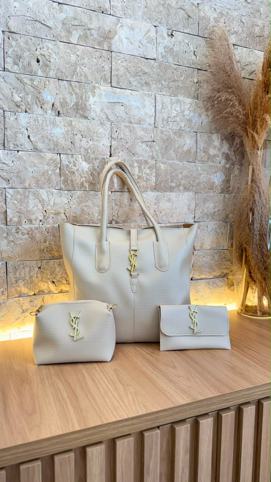 Kit YSL Croco 3 em 1