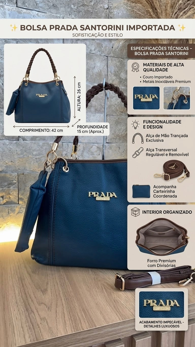 Bolsa Prada Santorini