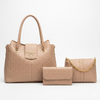 Kit Prada Elegance 3 em 1 – Bolsa Transversal, Bolsa de Ombro e Carteira Texturizada