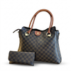 Kit 2 em 1 Madame Louis Vuitton Bolsa + Carteira