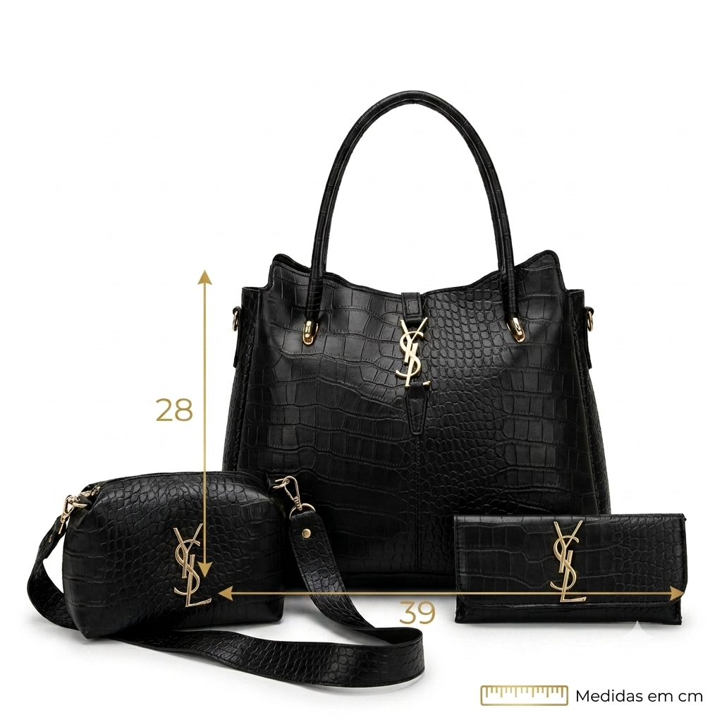 Kit 3 em 1 YSL Milano