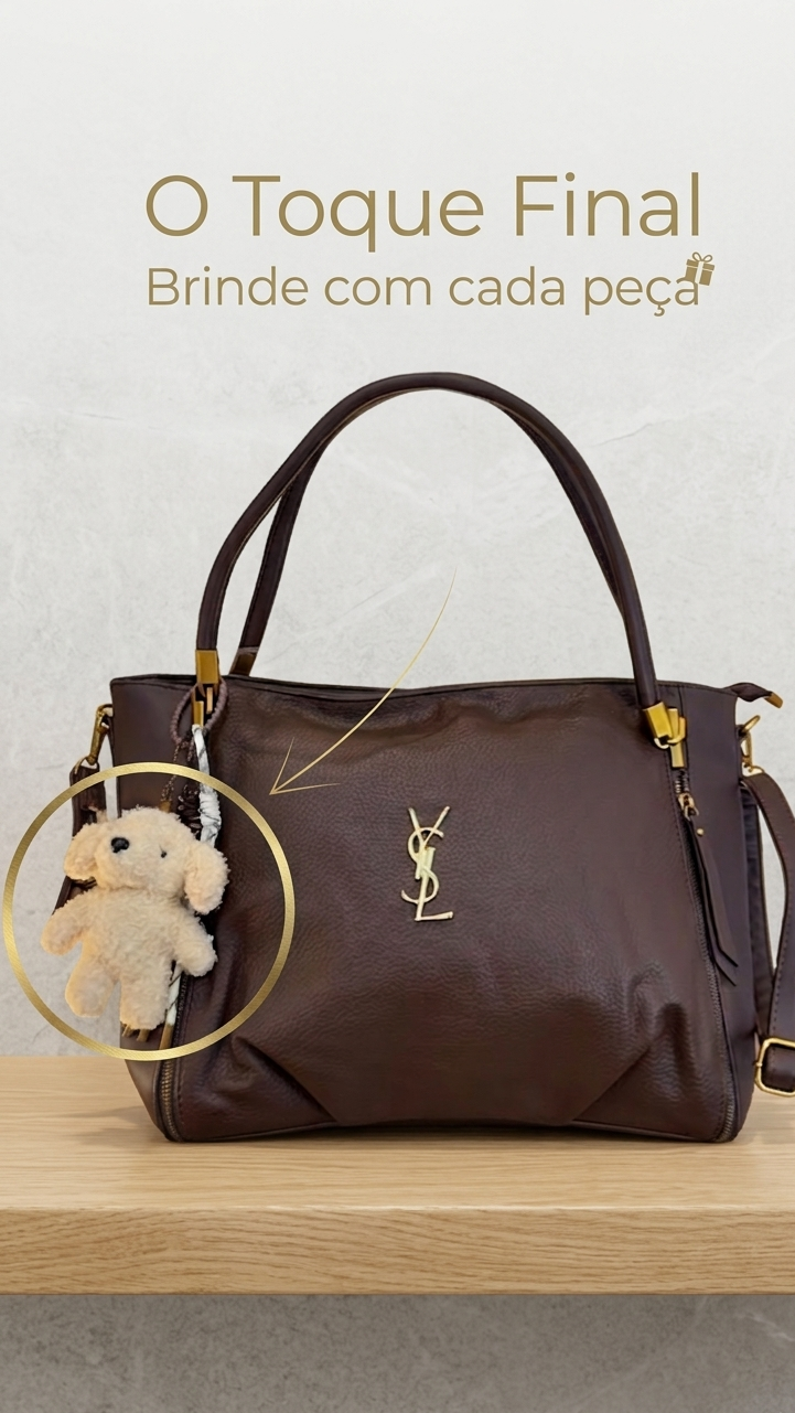 Bolsa Hobo YSL Mônaco + brinde