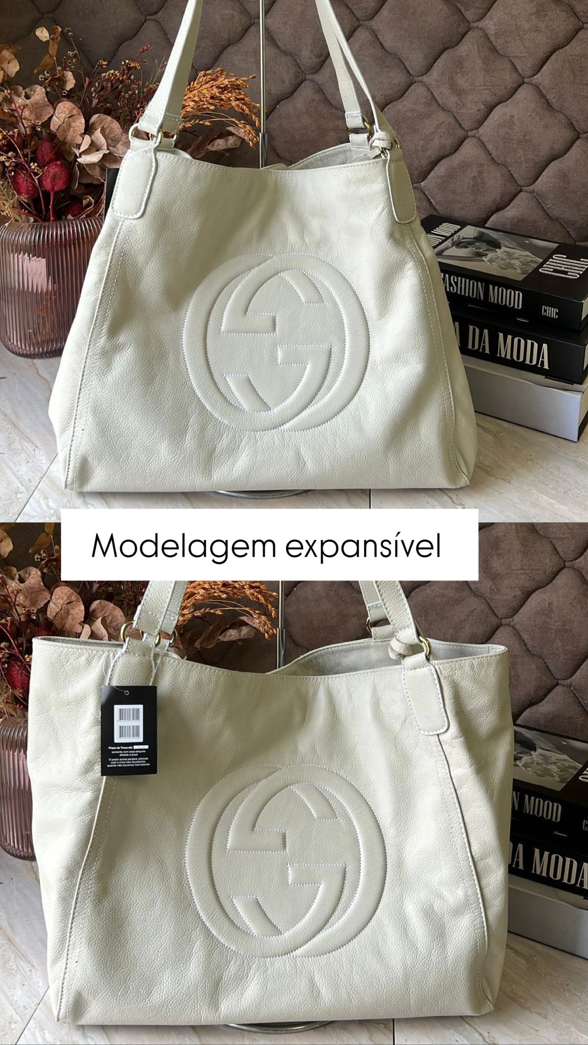 Bolsa em Couro Legítimo Marilyn Gucci
