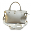 Bolsa Baú YSL Santorini em Couro Croco