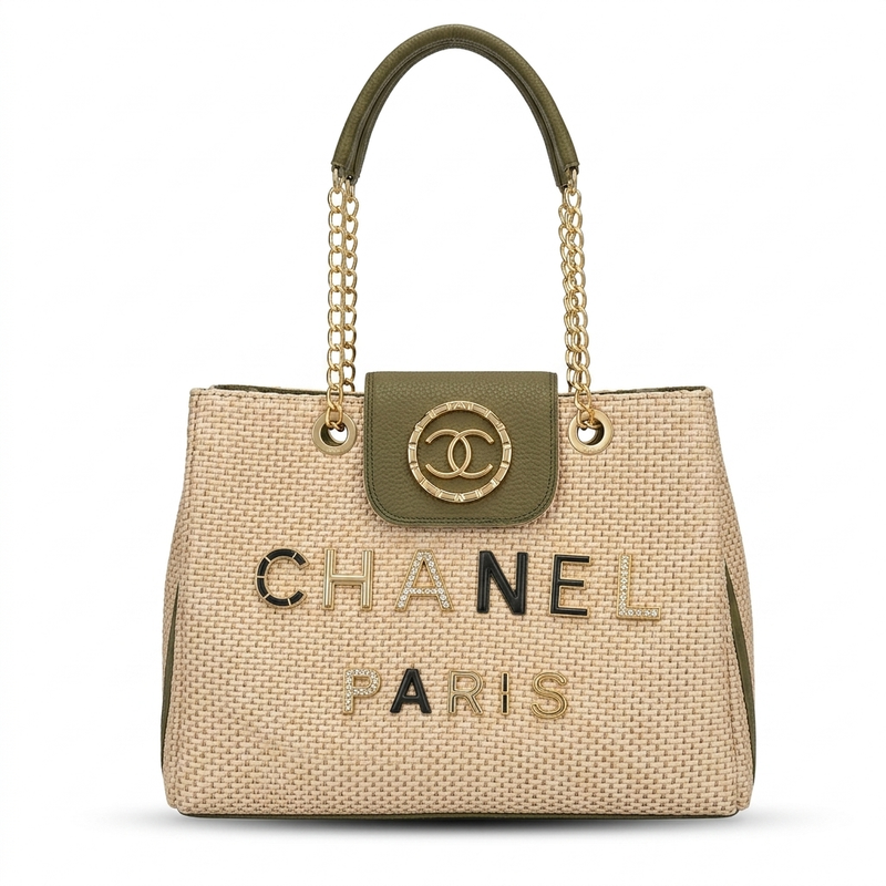 Bolsa Tote Chanel Trançada