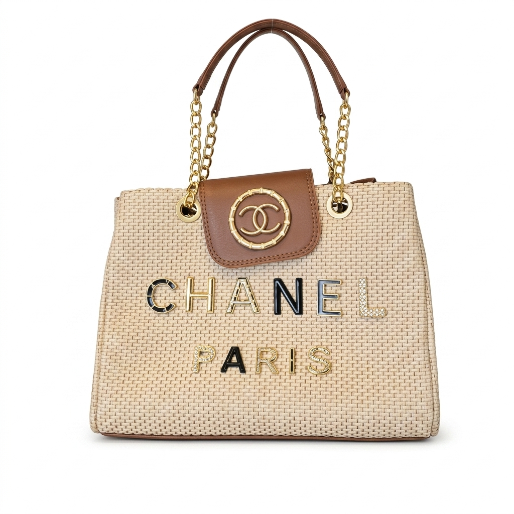 Bolsa Tote Chanel Trançada