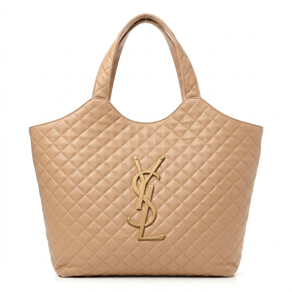 Bolsa Tote Grande YSL + Necessaire