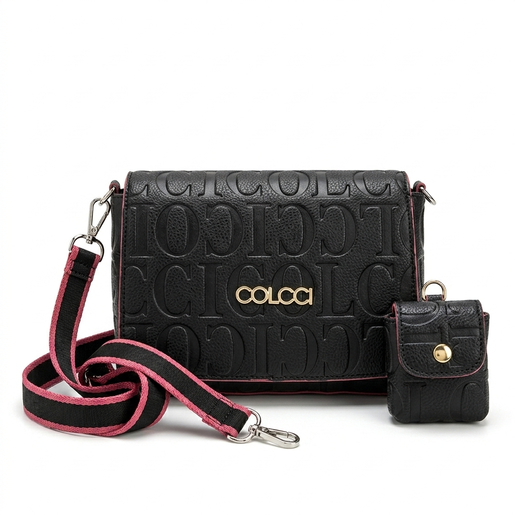 Bolsa Colcci + Mini Bag Chaveiro
