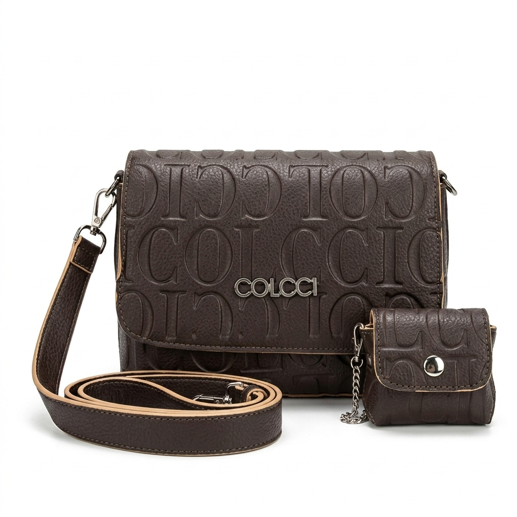 Bolsa Colcci + Mini Bag Chaveiro