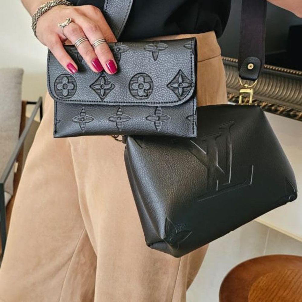 Kit Bolsa Louis Vuitton - 3 em 1