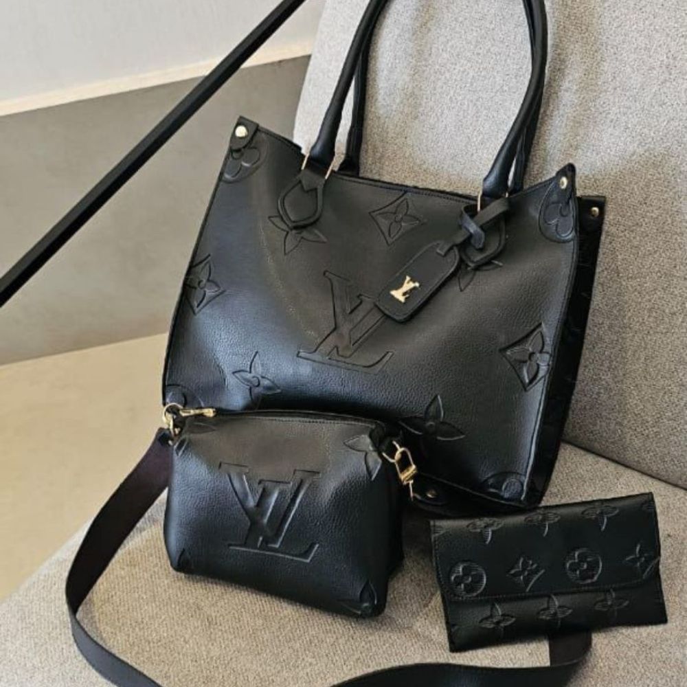 Kit Bolsa Louis Vuitton - 3 em 1